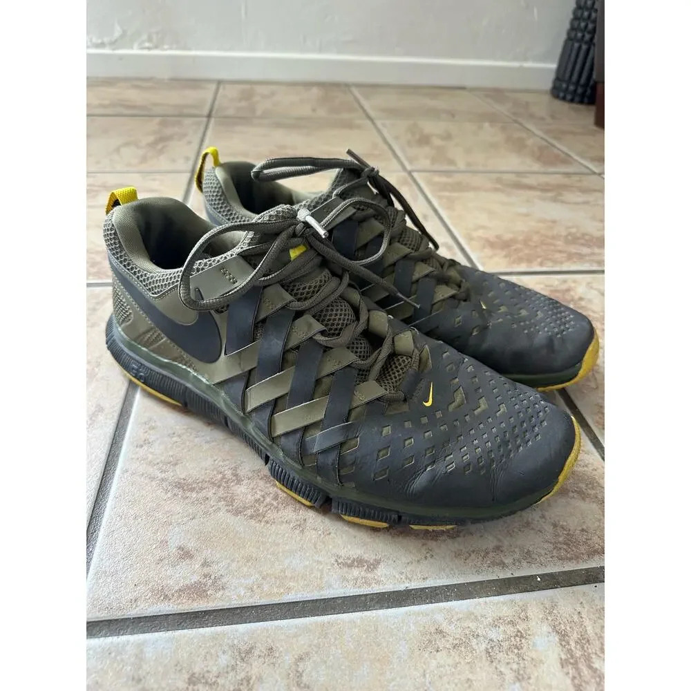 Nike Free Trainer 5.0 Oregon Ducks Size 13 Green Finger Trap PROMO‎ SAMPLE